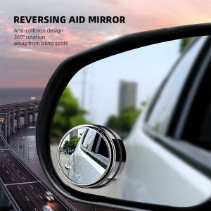 U-Home Store.PH: 2PC Car & Motorcycle Blind Spot Mirror - Waterproof 360° Rotatable & 3M Glue Fixed