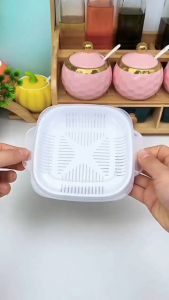 กล่องเก็บของในตู้เย็นและช่องแช่แข็งอเนกประสงค์ ป้องกันแบคทีเรีย หรับระบบทางเดินอาหาร - ภาชนะเก็บอาหารเกรดพิเศษกระเป๋า กบเหลาแบบไฟฟ้า กล่องข้าว