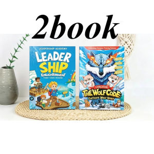 hot toys | 2pcs Leadership Enlightenment & Wolf Password Childrens Inspirational Leadership Wolf Spirit Education Reading Materials Books