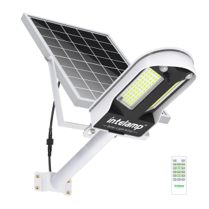 intelamp 12500mah Outdoor Solar Flood Lights Super Large Solar Panel Floodlight Security LED Spotlights For For Yard Backyard