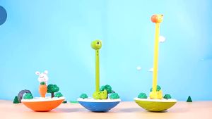 Childrens Throwing Tumbler Ring Set Animal Toy Outdoor Baby Early Education Interactive Parent-Child Toy
