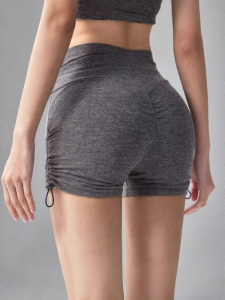 FITNESSGIRL | High Waist Peach Lifting Breathable Quick-Dry Yoga Shorts