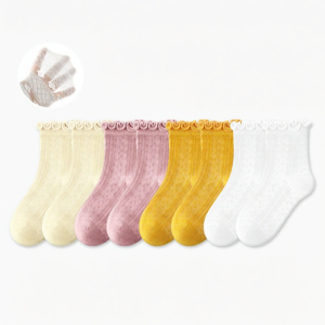 Breathable Cotton Ears Design Socks