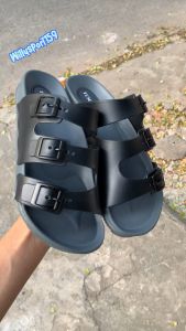 Sandal Pria Selop Tali Gesper Karet Awet Dan Ringan Ban Tiga Jelly Terbaru