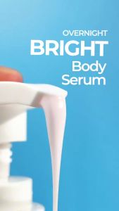 Serum Pemutih Badan Glad2Glow 300ml: Manfaat & Cara Penggunaan