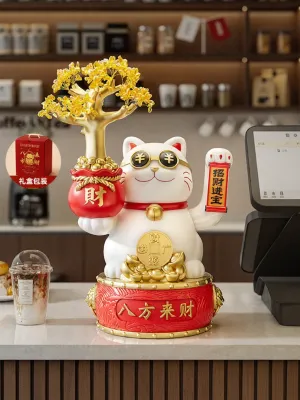 JIZHAO | Automatically Waving Fortune Cat Decorative Statue