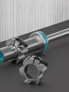 Schmidt New Aluminum Alloy Metal Olympic Barbell Clip 50mm Fitness Exercise Equipment Accessories Barbell Spring Clip