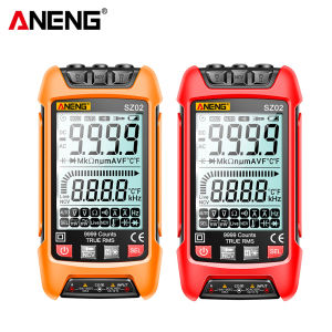 【Alloet】 Multimeter with 9999 Counts Capacitance Auto Range True RMS NCV LED Screen for Electrical Work and Home Improvement