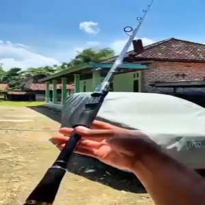 Joran Pancing TORNADO VIOLENT 150cm - 180cm (Full Eva / JS) Carbon Solid - Engkus Fishing