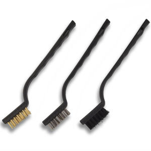 Bàn Chải Dây Thép Không Gỉ Đồng Nylon Dùng Cho Nhà Cửa & Xưởng Loại Bỏ Gỉ Sét Đánh Bóng Dụng Cụ Cầm Tay Làm Sạch Khuôn Đúc Bằng Đồng Thau Linh Kiện