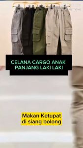 Celana Cargo Panjang Anak Usia 2-15 Tahun Celana Cargo Panjang Terbaru Celana Anak Anak Tanggung