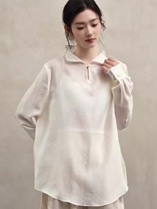 JK&JS | Áo Sơ Mi Nữ Phong Cách Trung Quốc Mới Sang Trọng Tinh Tế