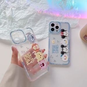 MOR Case Xiaomi Redmi 9A Note 10 Note 10S Note 10 5G Note 10 Pro Note 11 Note 11S Note 11 Pro 4G 5G Poco M3 Pro 5G Poco M5S Casing Dove Silicon Cute Micky And Pooh design Dengan Pelindung Kamera DL1