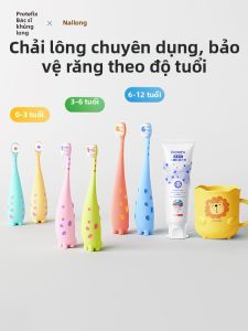 PROTEFIX | Bộ Bàn Chải Răng Lông Mềm Có Fluoride Cho Trẻ Em Từ 0-12 Tuổi