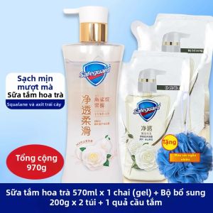 Safeguard | Gel Tắm Hương Quả Lựu Đỏ Dài Lâu