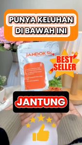 Herbal Alami untuk Bantu Jaga Jantung Sehat – Teh Herbal Jantung Jamdok SK – 20 Sachet ORI