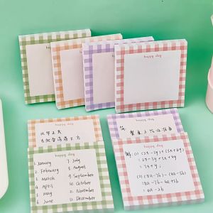Ins 50 Sheets Cute Grid Sticky Notes/Notebooks/Handbook Landscaping Stickers