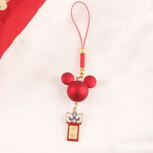 LS gantungan handpone mickey barongsai gantungan hp mickey