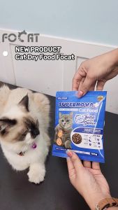 [DUKUNG UMKM] FOCAT Supernova Makanan Kucing Kering Salmon & Tuna N33 100GR Cat Dry Food Semua Usia NO PORK