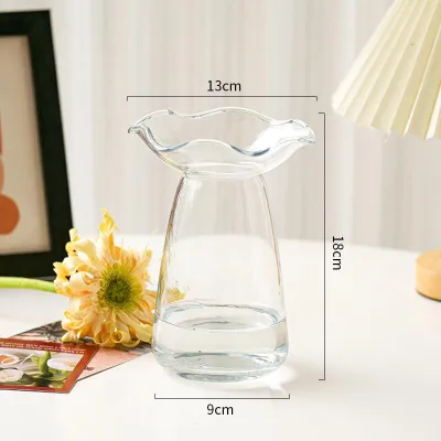 TONGGUMO | Sleek Transparent Flower Vase