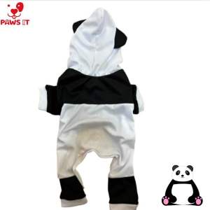 Paws it Dog Cat Clothes Panda Dog Pet Sando & Dress Dog Cat Clothes Pet Sando