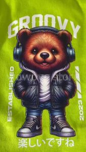 baju kucing anjing kelinci monyet lucu murah aksesoris hewan kecil - Motif Gamba Groovy Wawoye