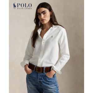 Polo Ralph Lauren Women Classic Fit Cotton Oxford Long Sleeve Shirt