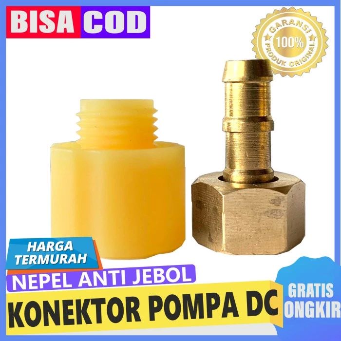 Dc Kuning Konektor drat pompa DC kuning | Lazada Indonesia