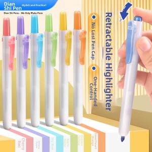 DIANSHI | Ergonomic Fluorescent Marker Pen Highlighting Notes