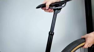 SP25A Hydraulic Dropper Seatpost Upgraded 6061 Aluminum No Lag 100-170mm Travel for MTB Road Gravel Easy Install