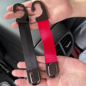 Car Seat Headrest Hook Metal Universal Auto Fastener Clips Seat Back For Bags Organizer Holder Car Storage Interior Accessories