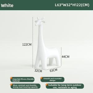 NANGUAHEZI | Creative Giraffe Shaped Stool for Children