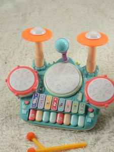 Keyboard Drum Mainan Alat Musik Anak Mainan Edukasi Anak Perempuan Kado Ulang Tahun Anak