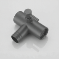 Black Shower Head Mount Extension Rod Wall Bracket. 