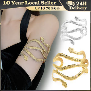 Female Bangle Beautiful Solid Women Bangle Twining Snake Arm Bracelet Armlet Armband Jewelry Accessories