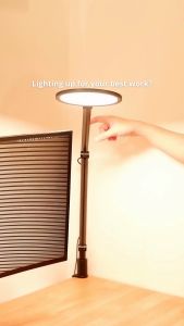 WG LumiRange – Adjustable Desk Lamp for Office Clamp-On Bedroom & Reading 5-Level Brightness & 3-Color Temperature