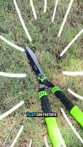 ISKU Gunting Rumput Baja Gunting Pemotong Pohon Tanaman Taman Kebun