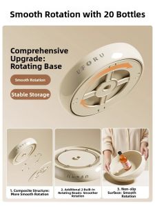 TAOCHUAN | Multi-Function Rotating Kitchen Spice Rack