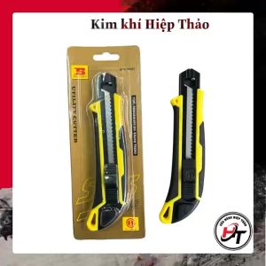 Dao rọc giấy Bosi dao trổ cắt rạch đồ có chốt khóa tặng kèm lưỡi DRG-BOSI