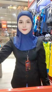 Lasona Burkini Swim Cap Topi Renang Muslim AR-CAP-009-L4