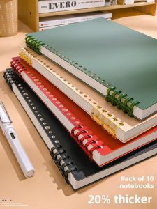 MONLEYTA | Thickened Detachable B5 Notebook For High School And College Students Smooth Waterproof Writing Pages No Smudging No Printing