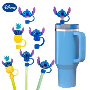 Christmas Gifts: Disney Lilo & Stitch Kids Anime Cute Straw Decoration Accessories