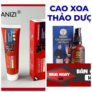 GEL KHỚP 120G + CAO XOA BÓP THẢO DƯỢC 50ML