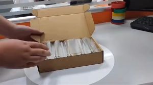 ป้ายตั้งโต๊ะขอบทอง A4 A5 A6 หนา 3 มม. ป้ายเมนูตั้งโต๊ะ ใส่กระดาษตั้งโต๊ะ ป้ายสื่อโฆษณา