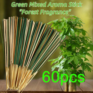 60/170/300Pcs Forest Inspired Mixed Aromatherapy Sticks - 22.0cm Handmade Relaxation Sticks for Meditation Reading and Deodorizing - Long-Lasting Fresh Fragrance Suitable for Indoor Use Perfect for Christmas Halloween Easter Hanukkah Thanksgivi...
