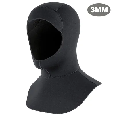 Neoprene Diving Hood Wetsuit Cap 3mm/5mm Stretchy Thermal Scuba Dive Hood for Men Women Cold Water Swimming Snorkeling Surfing