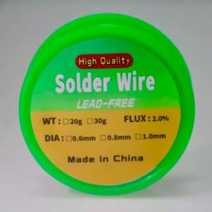 High Quality Professional Solder Wire Lead-Free 0.6/0.8/1.0mm 2.0% Flux Core DIY Electronics Repair