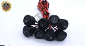 Mini Switch On Off Plus Kabel Saklar Kecil Bulat 2 Pin