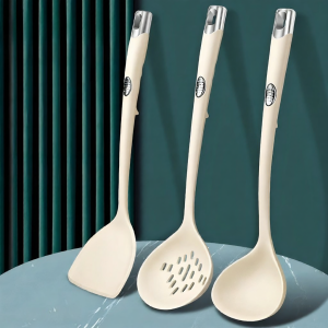 Heat Resistant Long Handle Non-stick Soup Spoon