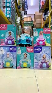 [KST] Mainan Putri Musik Lampu Warna Warni Bergerak Otomatis Kado Ulang Tahun Anak Perempuan